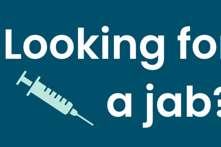 Graphic of a syringe