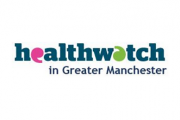 Healthwatch in Greater Manchester logo