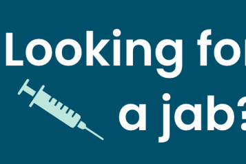 Graphic of a syringe